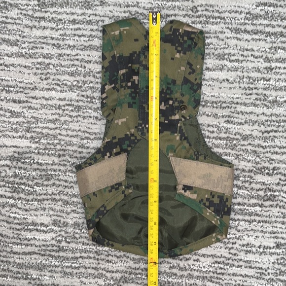 Fisherman Camo Vest Pet Costume Size XS - Picture 7 of 10